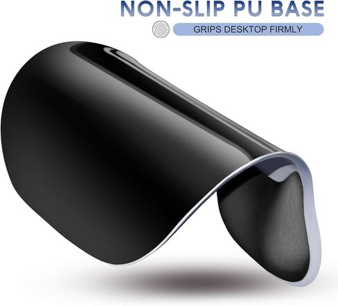 JIKIOU Gel Wrist Rest Mouse Pad Ergonomic Office Mousepad with Wrist Support-Non-Slip, Design Desk Accessories Mat for Home Game Decor School Office Wave (Pure Purple) in Kuwait