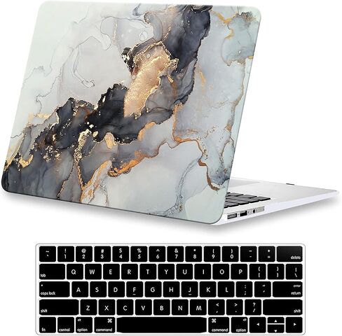 kerom متوافق مع التمساح MacBook Pro 16 بوصة Case 2020 2019 A2141 مع شريط اللمس ، التمساح الجلد التمساح الجلد pu القشرة الصلبة وغطاء لوحة المفاتيح لنظام Mac Pro 16 (إصدار أقدم) ، أبيض in Kuwait