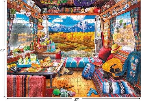 RoseArt - Kodak Premium - 4th of July Yard - 1000 Piece Jigsaw Puzzle for Adults - Patriotic Summer Fun in Saudi Arabia