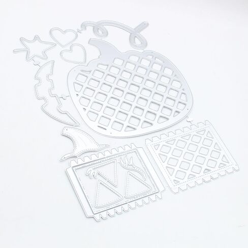 KSCRAFT 2024 Halloween Release Metal Cutting Dies Stencils for DIY Scrapbooking Decorative Embossing DIY Paper Card (Garlands) in Kuwait