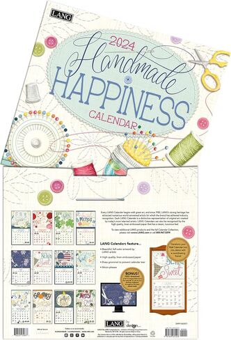 Lang Handmade Leabeet 2025 Wall Calendar (25991002031) in Saudi Arabia