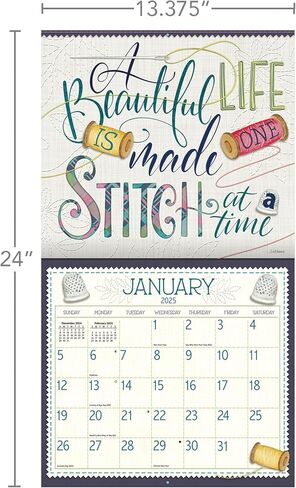 Lang Handmade Leabeet 2025 Wall Calendar (25991002031) in Saudi Arabia