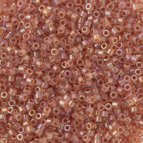 حزمة Miyuki Delica Seed Beads: مقاس 11/0 ، مجموعة لوحة البيج الداخلية المبطنة بالألوان DB1731 ، DB1732 ، DB1733 in Saudi Arabia