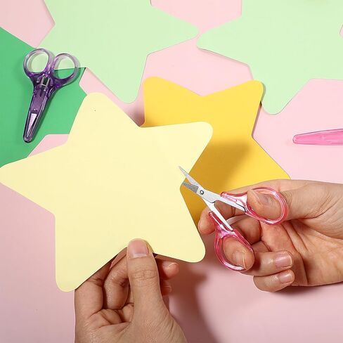 2pcs مقص صغير 3 "مقص صغير كل غرض مع غطاء وقائي ، نصائح دقيقة مباشرة مقصات حادة مقصات صغيرة من الورق مقص الخياطة للسفر ، في الهواء الطلق ، المنزل ، الاستخدام المكتبي in Kuwait