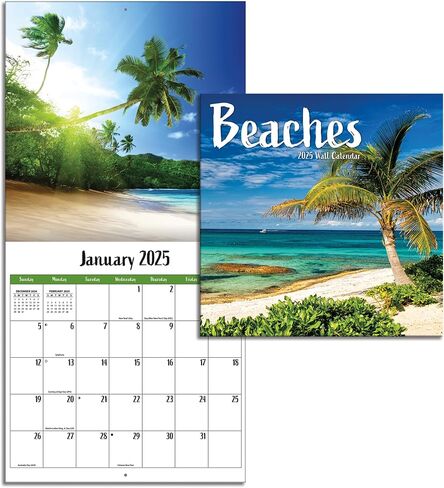 Turner Photographic Beaches Photo Mini Wall Calendar (25998950038) in Saudi Arabia
