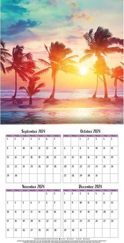 Turner Photographic Beaches Photo Mini Wall Calendar (25998950038) in Saudi Arabia