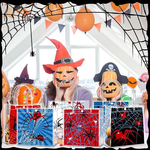 24 Pcs Baseball Party Favors Bags PVC Clear Goodie Candy Treat Tote Gift Bags with Handles Baseball Theme Birthday Baby Shower Party Supplies in Kuwait