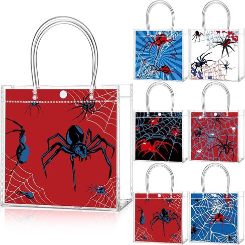 24 Pcs Baseball Party Favors Bags PVC Clear Goodie Candy Treat Tote Gift Bags with Handles Baseball Theme Birthday Baby Shower Party Supplies in Kuwait