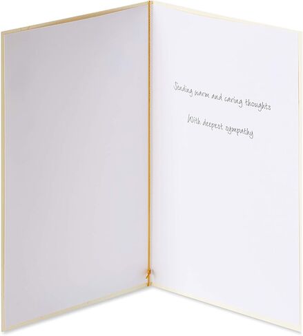Papyrus Religious Sympathy Card (Deepest Sympathy) in Saudi Arabia