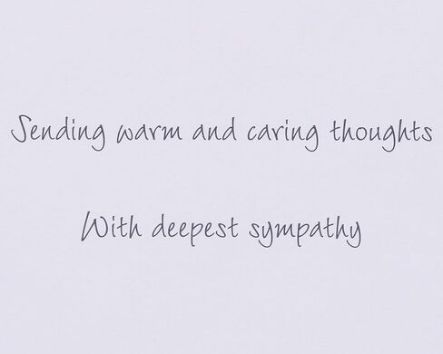 Papyrus Religious Sympathy Card (Deepest Sympathy) in Saudi Arabia