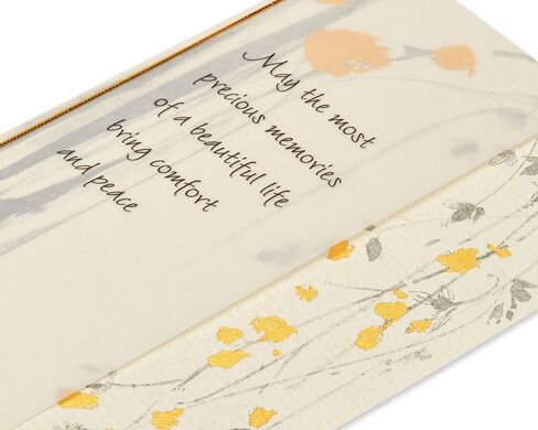 Papyrus Religious Sympathy Card (Deepest Sympathy) in Saudi Arabia