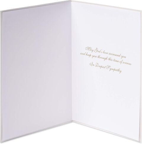 Papyrus Religious Sympathy Card (Deepest Sympathy) in Saudi Arabia