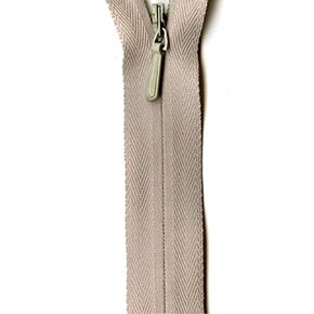 American & Efird YKK YKK Unique Invisible Zipper 18", Natural
