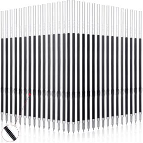 30 Pieces Ink Pen, Ballpoint Pen Refills Replacement Ballpoint Black for Retractable Pens Office College School Supplies (Blue,0.7 mm)