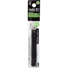 Pilot Pen FriXion Ball 4 2269001F Refill Rollerball Pen Set of 3 0.5 mm Ink Colour Black