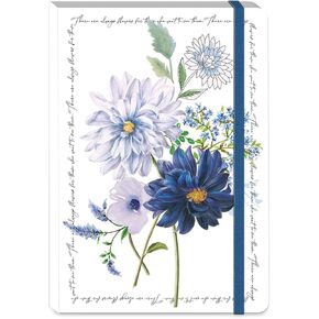 Punch Studio Soft Cover Bungee Journal-Peacock Gold (46010) 4.5 x 6.5 in
