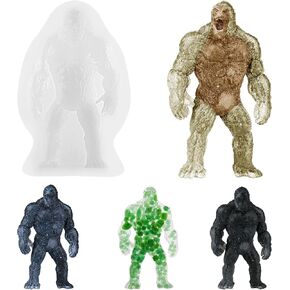Kingkong Resin Molds Silicone, Silicone Mold for Resin, Casting Mold for DIY Kingkong Statue,Kingkong Toys for Boy's Gifts,Christmas Home Office Art Decor