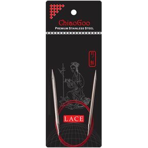 ChiaoGoo RED Lace Circular Needle 40cm 1.50mm - 1pc