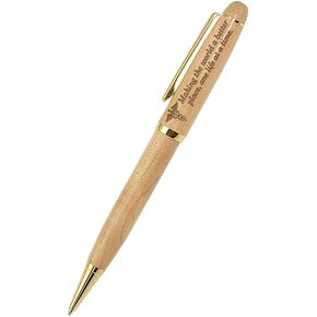 KATE POSH - Making The World a Better Place, one Life at a time - Pen with Caduceus Emblem