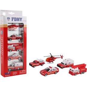 Daron FDNY Vehicle Gift Set, 5-Piece