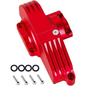 ترقيات صندوق ترس الألومنيوم RC الجزء 1/10 MAXX 89086-4 89076-4 RC CAR ، Aolly Cover Box APS UP ، يحل محل 8987 ، الأحمر