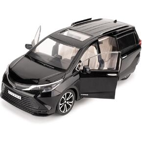 BDTCTK 1:24 متوافق مع طراز سيار سيينا ، سحب سيارة Diecast لعبة مع أصوات ＆ أضواء للأطفال الفتيات والبالغين ، هدية خضراء.