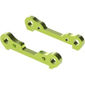 AMORIL Swing Arm Fixed Block, High Strength Aluminum Alloy Easy to Install RC Front Lower Arm Fixed Block Compact Replacement for Mini 1/10 RC Car,Part Number R11024,2PC