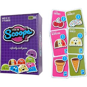 Ice Cream Game - Engaging Board Games for Kids 6-8+ - Perfect Kids Party Games & Card Games for Kids 8-12 - Fun Family Night Toys & Games (Standard Edition)