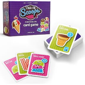 Ice Cream Game - Engaging Board Games for Kids 6-8+ - Perfect Kids Party Games & Card Games for Kids 8-12 - Fun Family Night Toys & Games (Standard Edition)