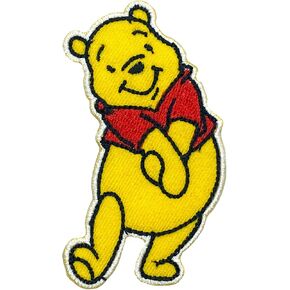 Pooh Patches Iron on Patches for Backpacks, 3 x1.4 x 0.1 in