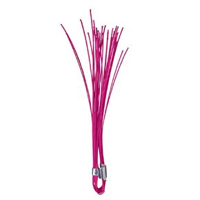 Mutual Industries Stake Whiskers, 6", Glo Pink, 500/Box (Single)