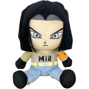 Great Eastern Entertainment Dragon Ball Super - Android 17 Sitting Plush 7''