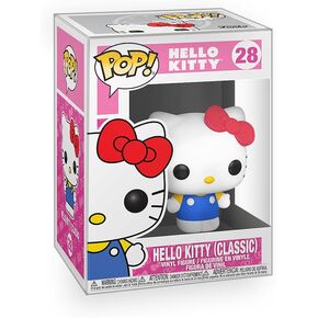 Hello Kitty - Classic Hello Kitty Vinyl Figure Collectibles Bundle with Compatible Funko Pop Box Protector