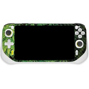 MightySkins Carbon Fiber Skin Compatible with Logitech G Cloud Gaming Handheld - Weed | Protective, Durable Textured Carbon Fiber Finish | Easy to Apply, Remove, and Change Styles | Made in The USA