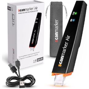 Scanmarker Air Reading Pen & Pen Scanner | Translator Pen for Dyslexia, Students & Professionals - Compatible with Mac, Windows, iOS & Android