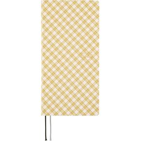 Hobonichi Techo 2025 Weeks [English/Tall and Slim Size/January Start/Planner] Shirt Fabric: Harvest Plaid