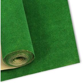 Artificial Model Grass Mat Trains Dark Green 100 x 250cm or 39"x 98"for Decoration Craft Scenery Model DIY CP122