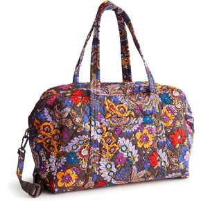 Vera Bradley Women's Premium Cotton Miramar Weekender