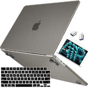 Mektron Ultra Thin Thin Armor Case متوافقة مع MacBook Air 13.6 بوصة 2024-2022 M3 M2 A3113 A2681 ، [نفس أجهزة MacBook العارية] in Kuwait