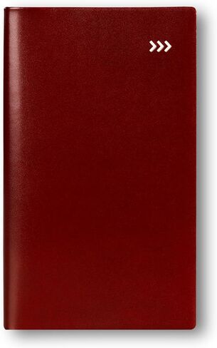 Small Pocket Notebook, 4" x 6.5" Soft Leather Cover - 112 Lined Pages, Premium 100 GSM Paper for Work or Travel (Brown) in Saudi Arabia