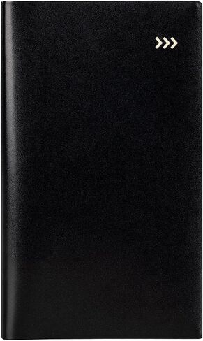 Small Pocket Notebook, 4" x 6.5" Soft Leather Cover - 112 Lined Pages, Premium 100 GSM Paper for Work or Travel (Brown) in Saudi Arabia