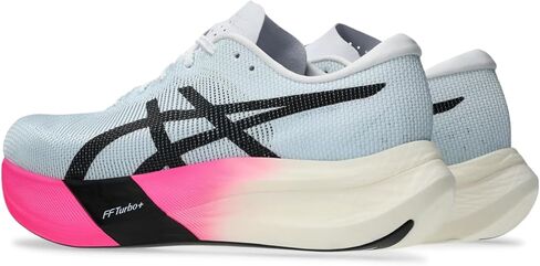 حذاء الجري ASICS للجنسين METASPEED Edge 3، مقاس 12.5، أحمر شروق الشمس/أسود in Saudi Arabia