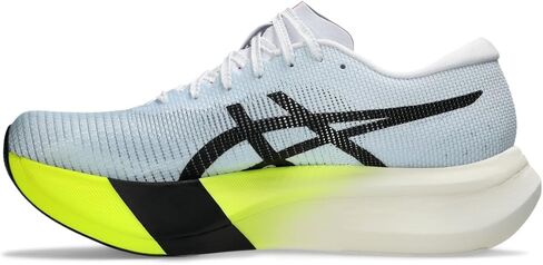 حذاء الجري ASICS للجنسين METASPEED Edge 3، مقاس 12.5، أحمر شروق الشمس/أسود in Saudi Arabia