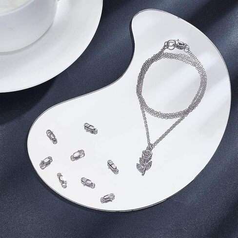 Benecreat 10pcs 925 Sterling Silver Lobster Claw Clasps in Saudi Arabia