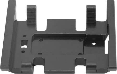 Aluminum Center Transmission Skid Plate Mount Gearbox Mount Compatible with MN128 MN86 MN86S MN86K MN86KS MN G500 1/12 RC Crawler Car (Black) in Saudi Arabia