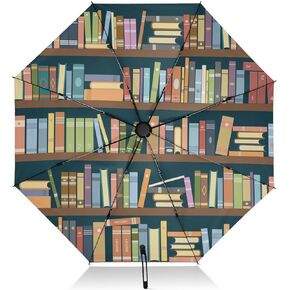 ALAZA Folding Umbrella Compact Travel Umbrella Automatic Open Close, Inverted Umbrella for Rain Windproof Sun Umbrella UV Protection Large Portable Reverse Umbrella in Kuwait