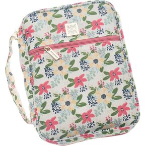 Mary Square Amelia Floral Bible Cover Case 8 x 10.5 with Handle
