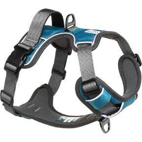 Embark Adventure Dog Harness, Reflective Trim No Pull Dog Harnesses for Small Sized Dogs - Military Grade Nylon, Front Clip with Gel Lined Handle.
