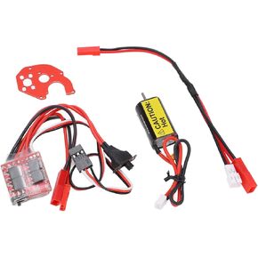 محرك مصقول ، 050 66T محرك محرك RC ترقية سيارة مع 30A ESC لـ SCX24 AXI90081 1/24 1/24 Crawler ESC