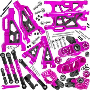 ترقيات RC جزء من 1/8 Typhon 6S BLX ، 1/7 مخالفة جناية 6S BLX لا حدود لها ، التعليق الخلفي الأمامي A-ARMS ، كتل التوجيه ، كتلة العجلات ، وترابط الوصلات CAMBER W/25T Servo ، Navy Blue in Kuwait